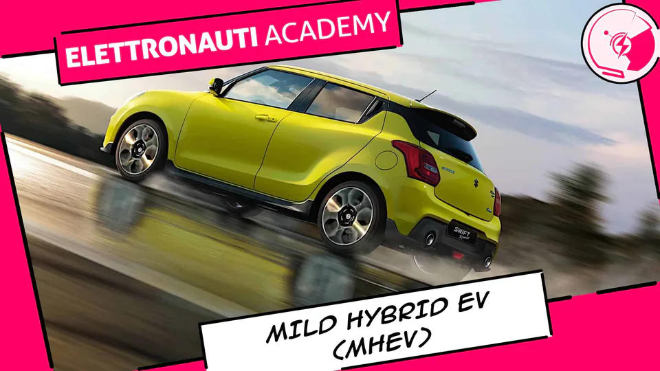 Copertina con esempio di vettura Mild Hybrid: Suzuki Swift Sport