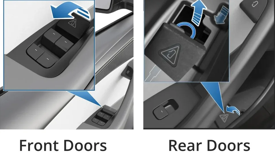 sblocco emergenza porta Tesla