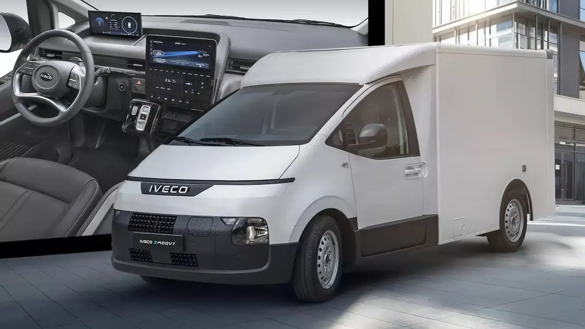 IVECO annuncia un nuovo furgone cargo elettrico.
