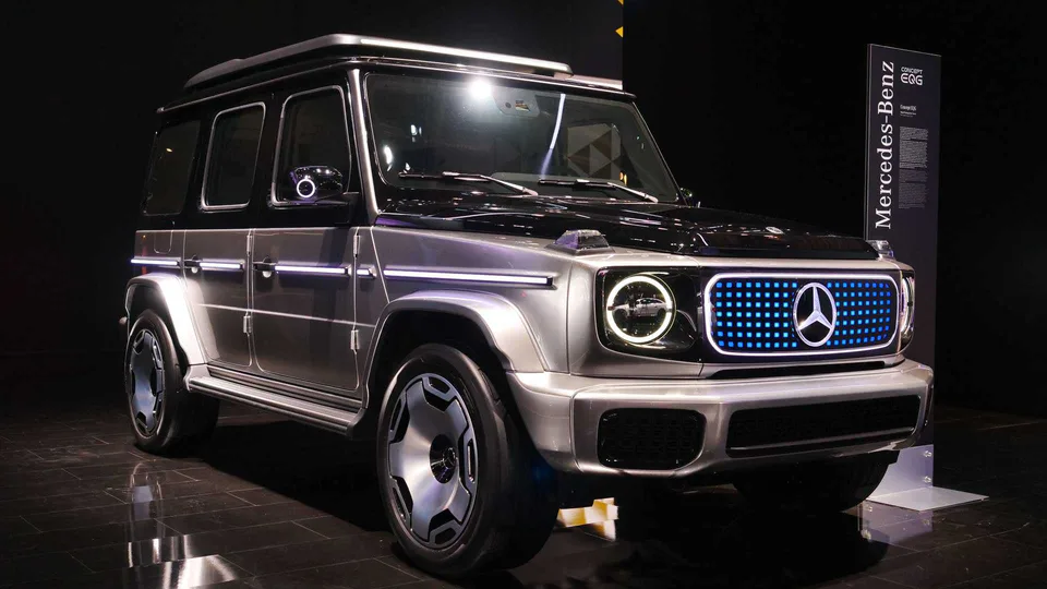 Mercedes EQG Concept, la Classe G elettrica del 2024