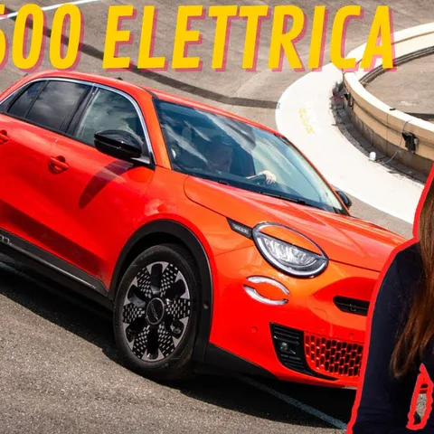 Copertina del video dedicato alla prova urbana della Fiat 600 elettrica in allestimento Red