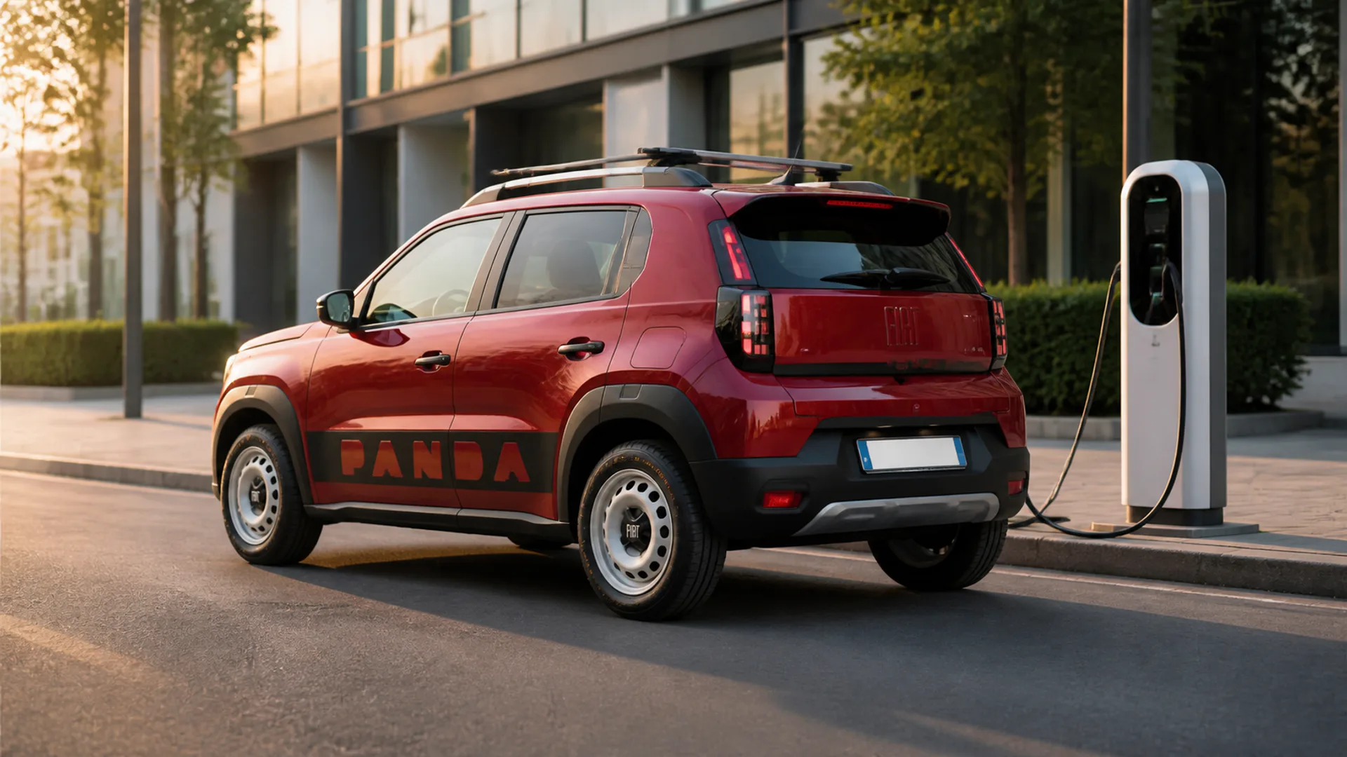 Il concept Fiat Grande Panda 4x4 con sistema elettrificato sull’asse posteriore