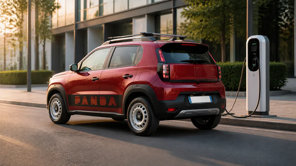 Il concept Fiat Grande Panda 4x4 con sistema elettrificato sull’asse posteriore