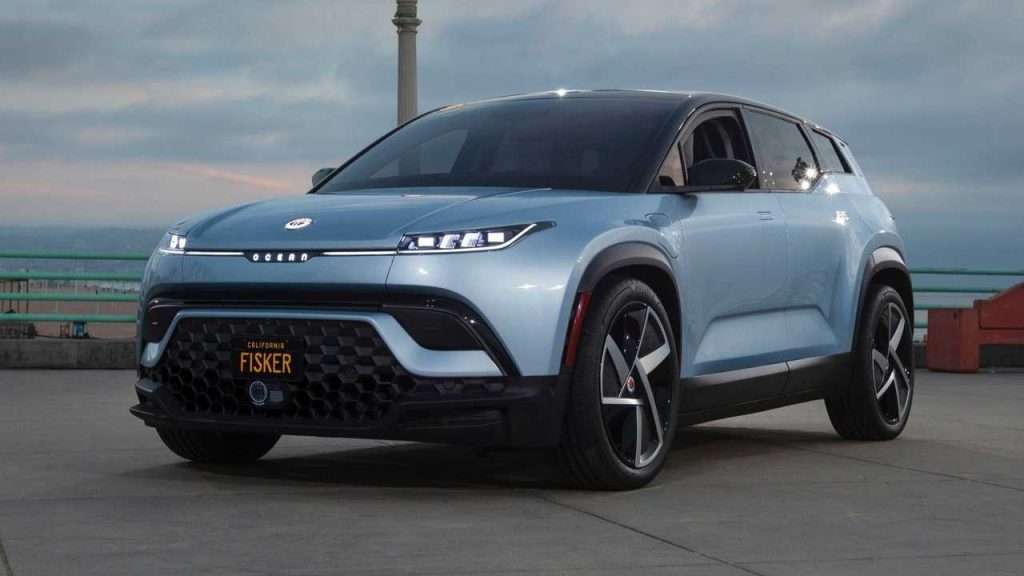 fisker ocean anteriore