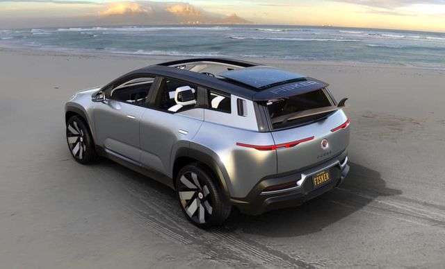 fisker ocean posteriore