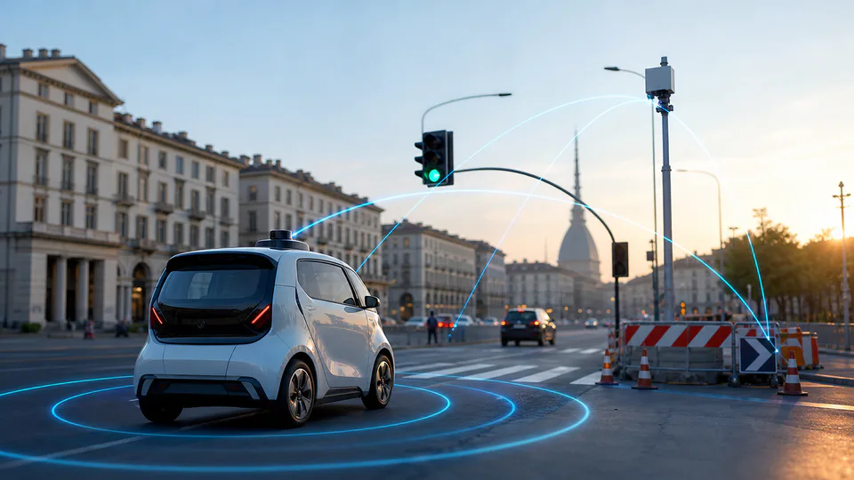 Il progetto Envelope sperimenta a Torino guida autonoma urbana e connettività 5G Advanced