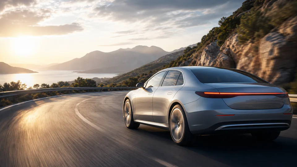 La nuova Mercedes C 300 4MATIC electric, versione a trazione integrale della Classe C elettrica
