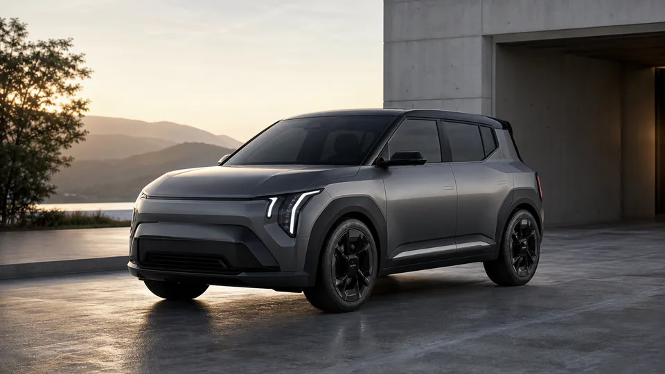 Kia EV2 Black-Line, versione di vertice del SUV elettrico compatto con batteria da 61 kWh