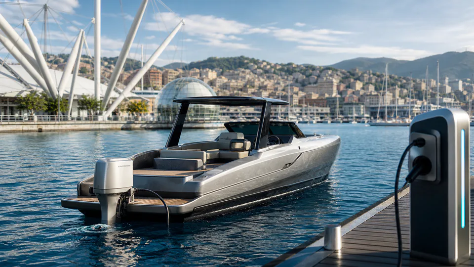 Propulsione elettrica e imbarcazioni presentate al Salone Nautico di Genova 2026
