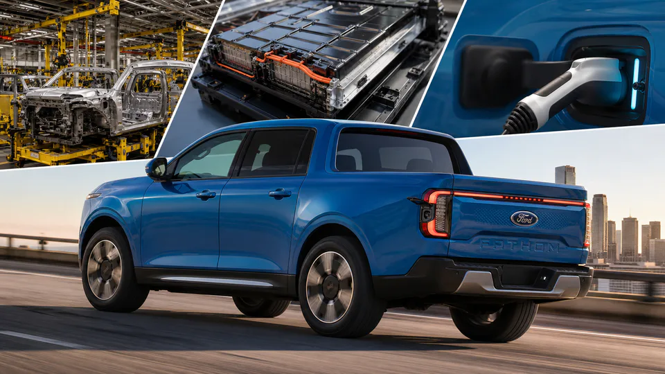 Il pick-up elettrico Ford Fathom al centro del nuovo obiettivo commerciale della casa automobilistica