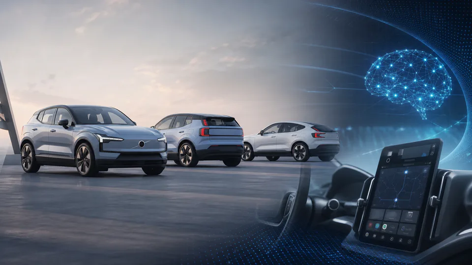 Volvo XC40, EX40 ed EC40 aggiornate con nuovo design, Google Gemini e sistemi ADAS rivisti