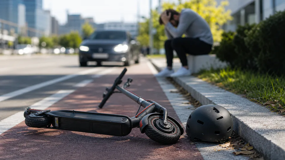 Analisi dei rischi, delle cadute e delle lesioni negli incidenti con monopattini elettrici
