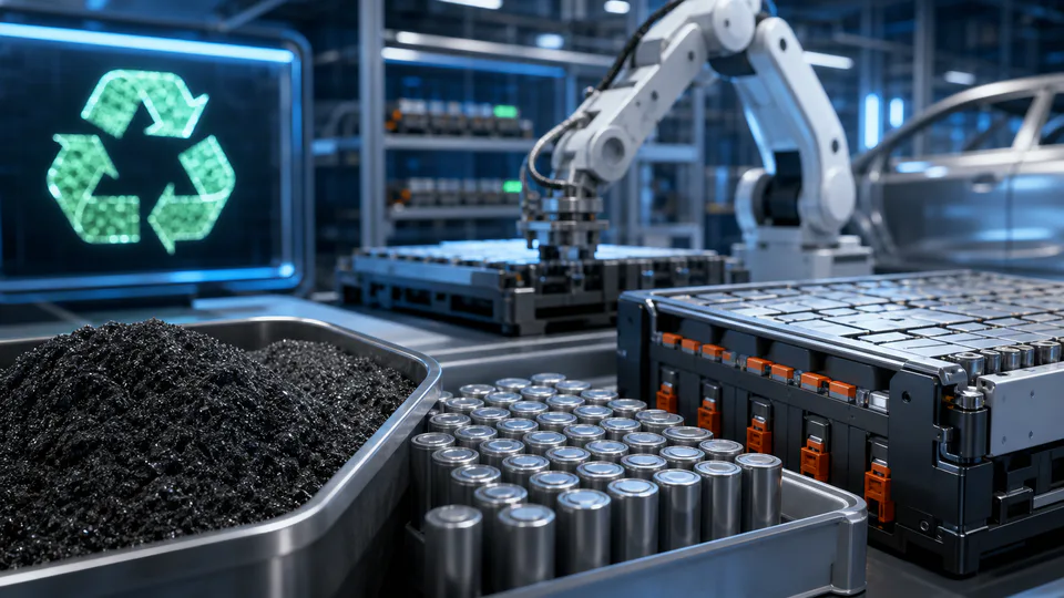 Batterie per veicoli elettrici GM prodotte con materiali recuperati da pacchi a fine vita