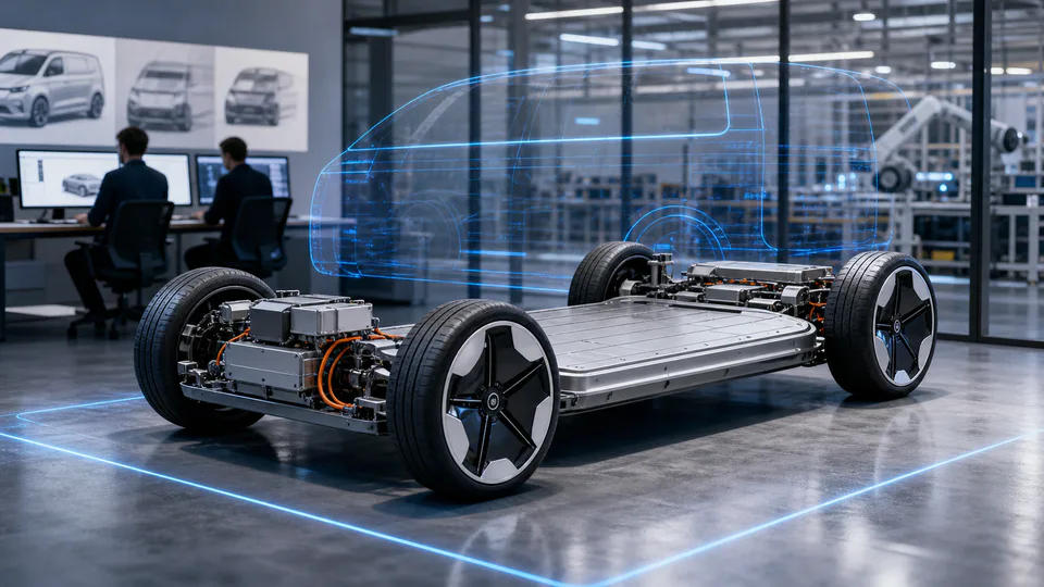 Il futuro Volkswagen ID. Buzz basato sulla piattaforma elettrica SSP del Gruppo