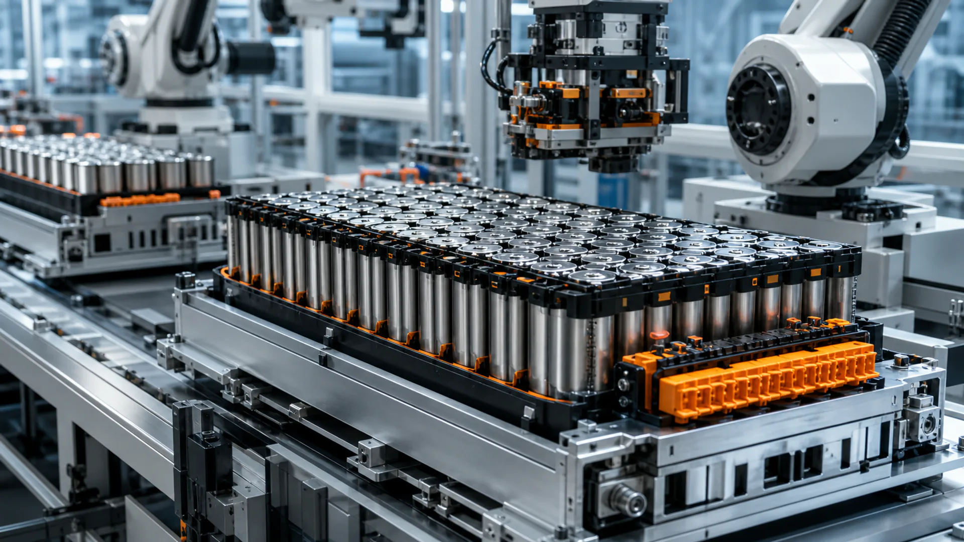 Produzione delle batterie BMW Gen6 con celle cilindriche nello stabilimento cinese di Shenyang
