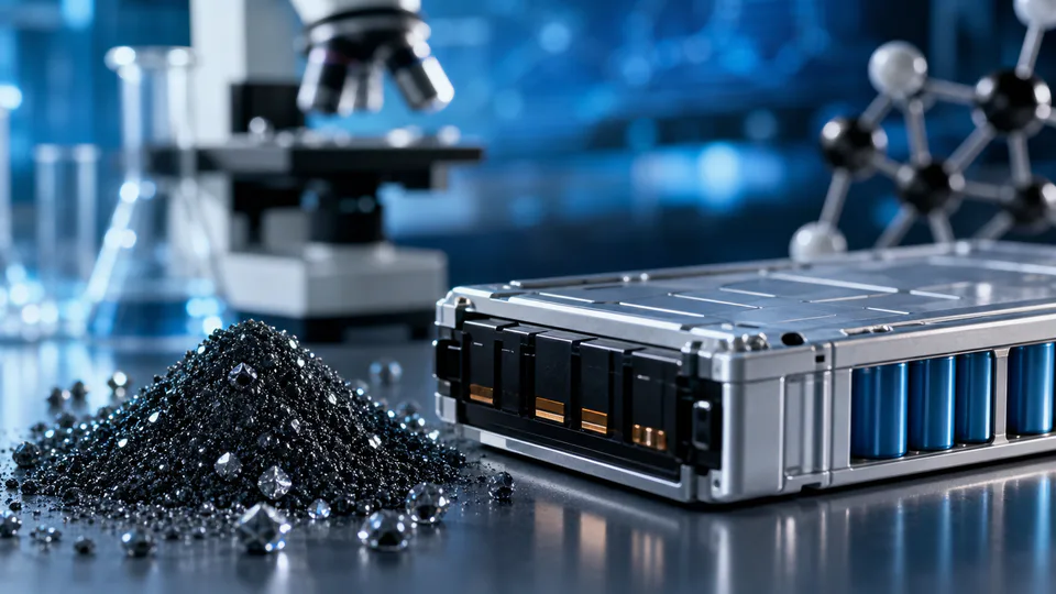 Nanodiamanti studiati come additivi sperimentali per batterie e supercapacitori