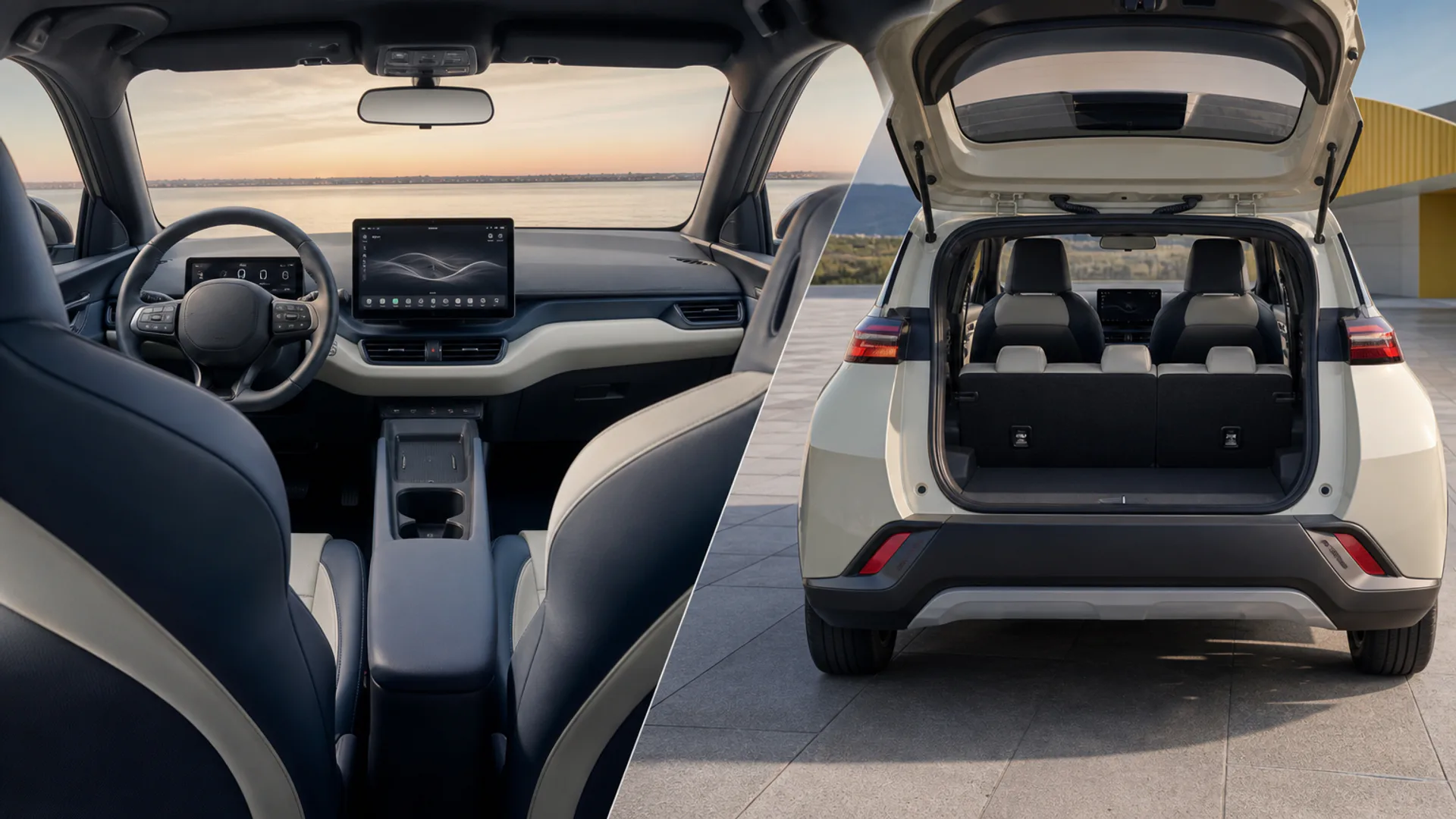 La BYD Dolphin Surf aggiornata con configurazione a cinque posti e nuove dotazioni per l’abitacolo