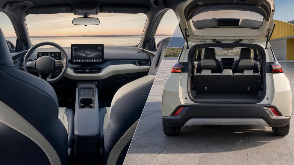 La BYD Dolphin Surf aggiornata con configurazione a cinque posti e nuove dotazioni per l’abitacolo