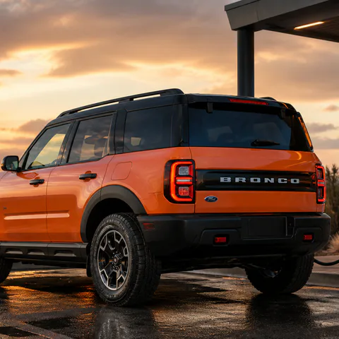 Il possibile prototipo della Ford Bronco elettrificata destinata al mercato europeo