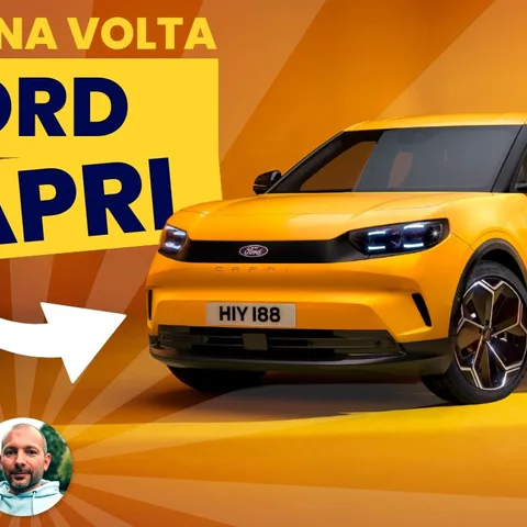 Copertina del video dedicato al primo contatto con la nuova Ford Capri elettrica