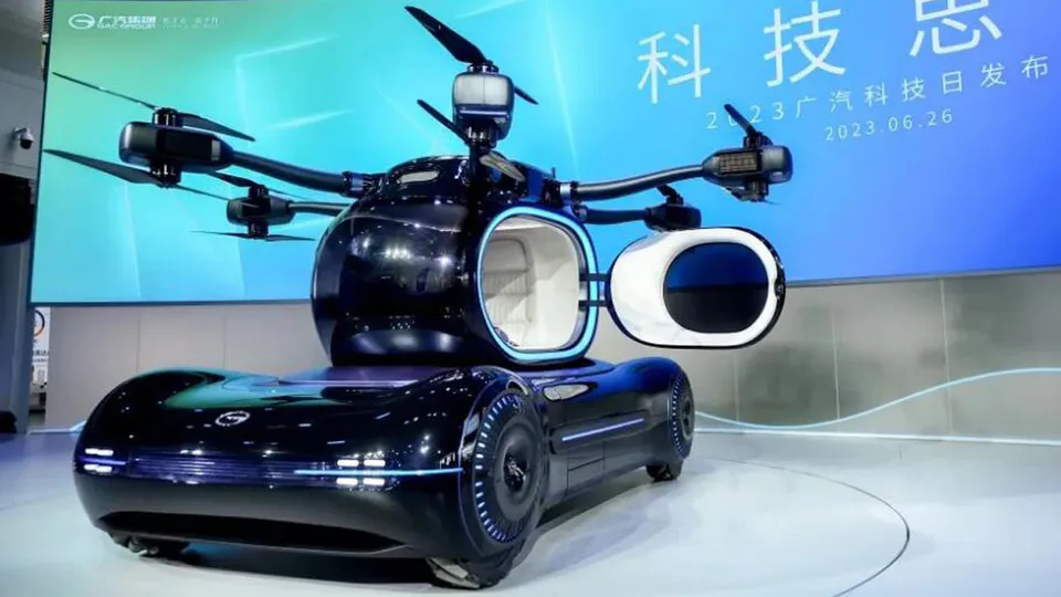 GAC rivela per la prima volta il suo prototipo di auto volante