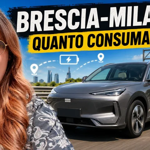 Copertina del video dedicato ai consumi autostradali e al comfort di viaggio della Geely EX5