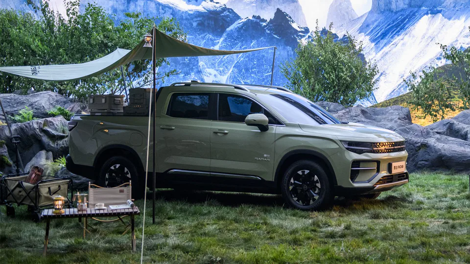 geely radar rd6 verde