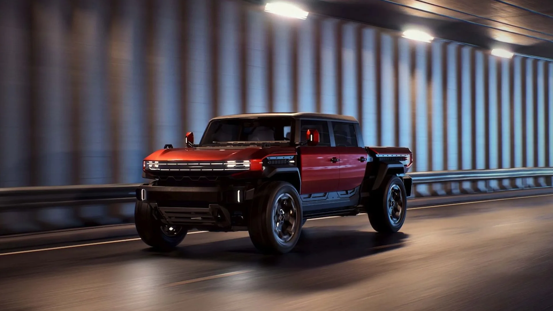 GMC Hummer X, il concept elettrico modulare GM