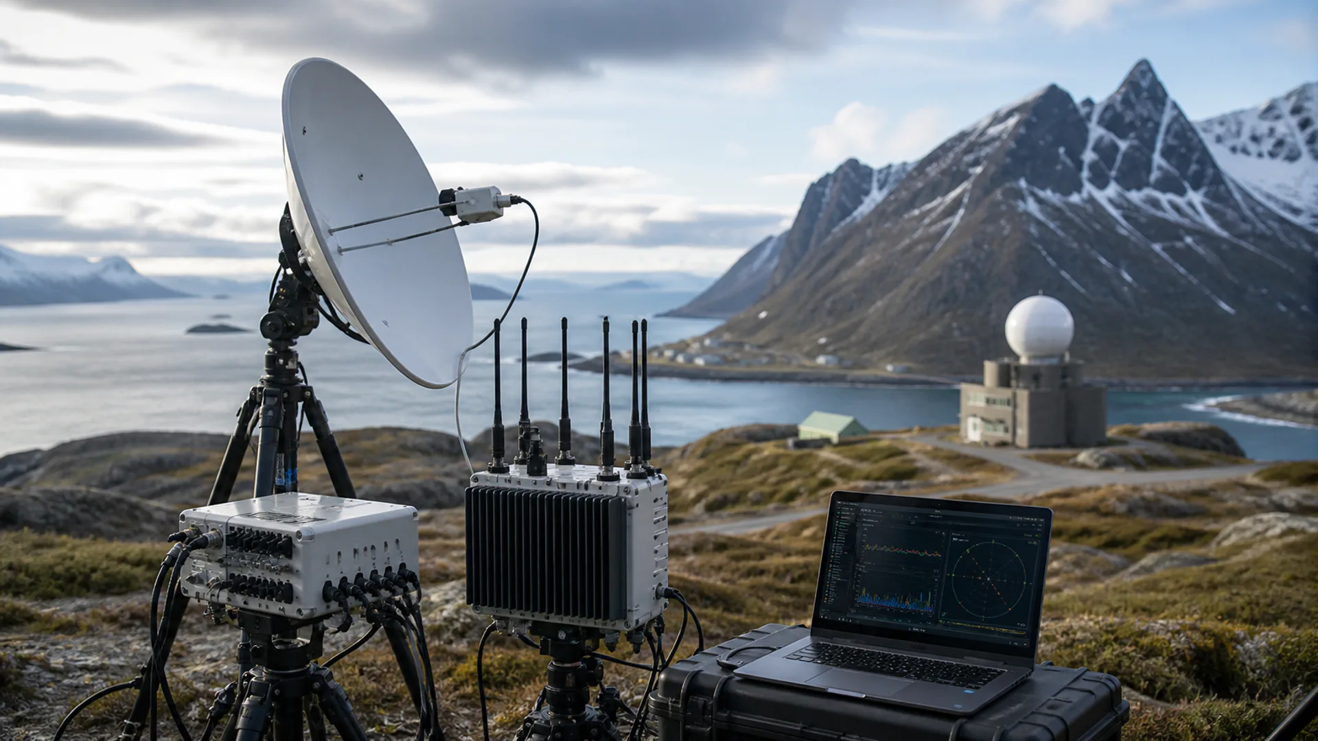 Test sulle interferenze ai sistemi satellitari GNSS condotto sull’isola norvegese di Andøya
