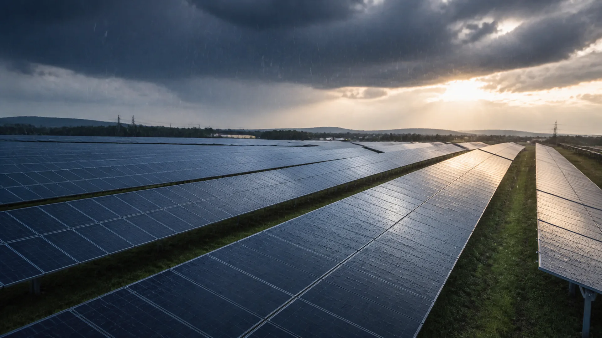Tema dell’erosione del suolo lungo le linee di gocciolamento dei pannelli fotovoltaici a terra