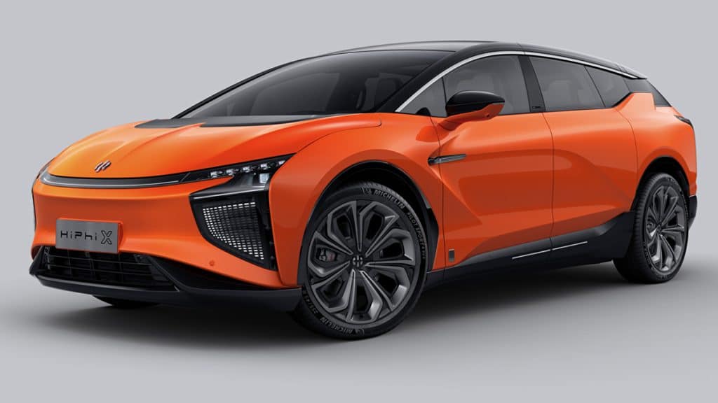 HiPhi X - il lussuoso SUV 100% elettrico Cinese in arrivo in Europa | Elettronauti.it