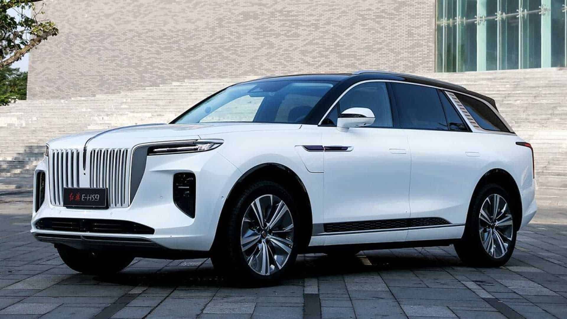 Hongqi E-HS9 Anteriore