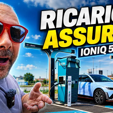 Copertina del video dedicato alla curva di ricarica a 800 volt della Hyundai Ioniq 5N