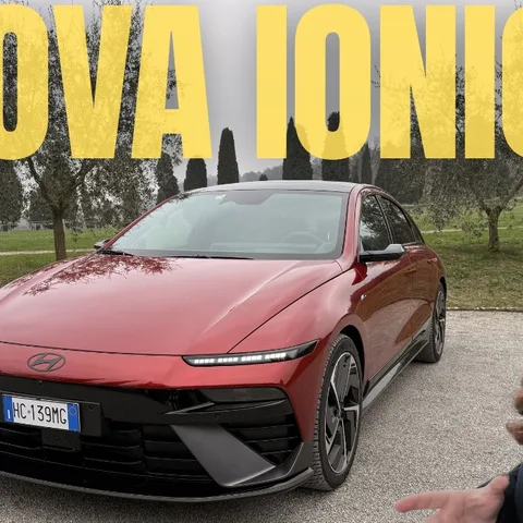 Copertina del video dedicato alla prova della Hyundai Ioniq 6 2026 nel nuovo allestimento N Line
