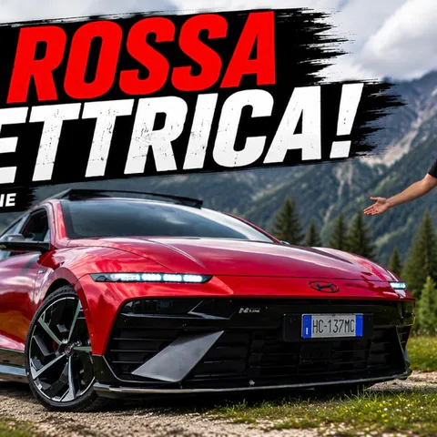 Copertina del video dedicato alla prova della Hyundai Ioniq 6 N Line AWD e alla sua efficienza