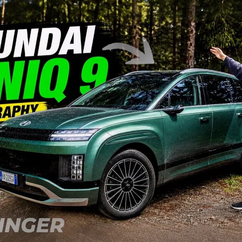 Copertina del video dedicato alla prova della Hyundai Ioniq 9 Calligraphy elettrica a sette posti