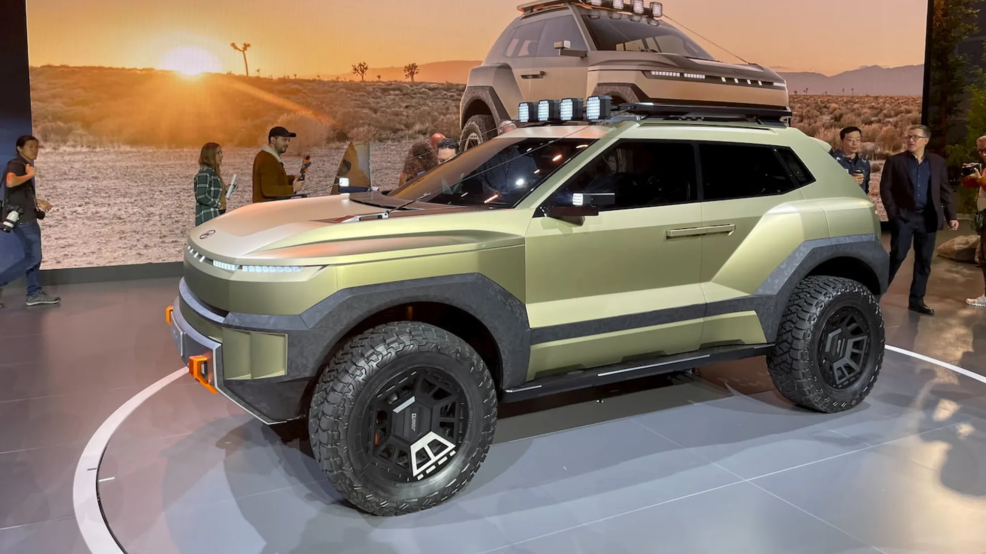 Hyundai Crater Concept: il nuovo SUV elettrico off-road