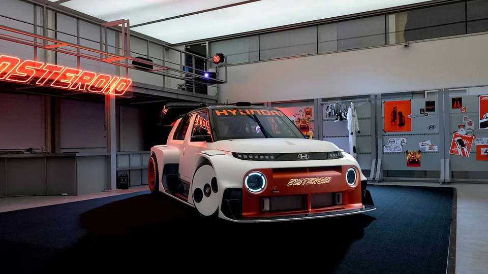 Ecco finalmente mostrata la Insteroid EV di Hyundai