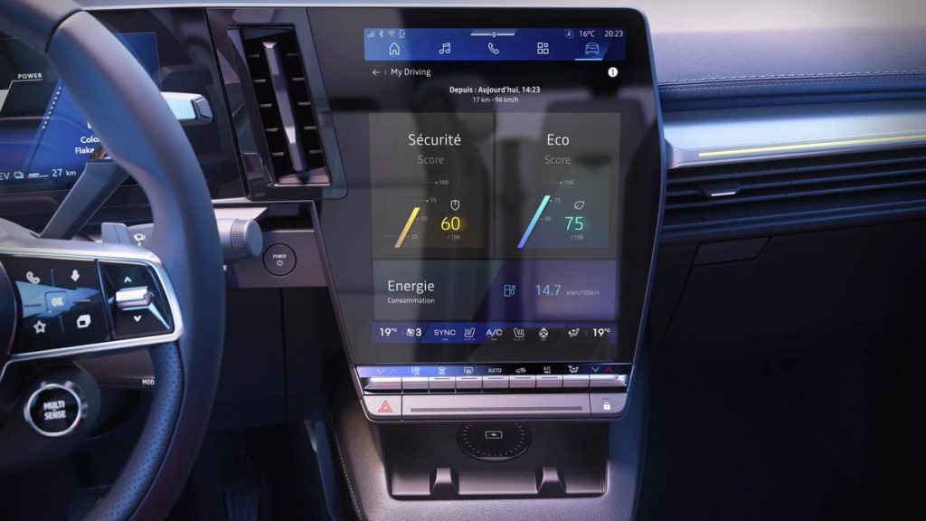 Renault Scenic E-Tech Electric: più autonomia e Google Gemini a bordo | Elettronauti.it