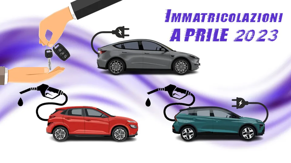 Immatricolazioni auto Italia: ad Aprile elettriche al 3,1%