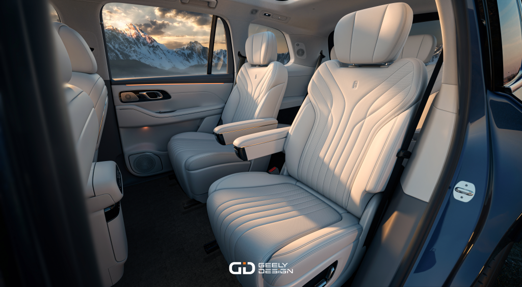 Interni  Geely Galaxy M9 | Elettronauti.it