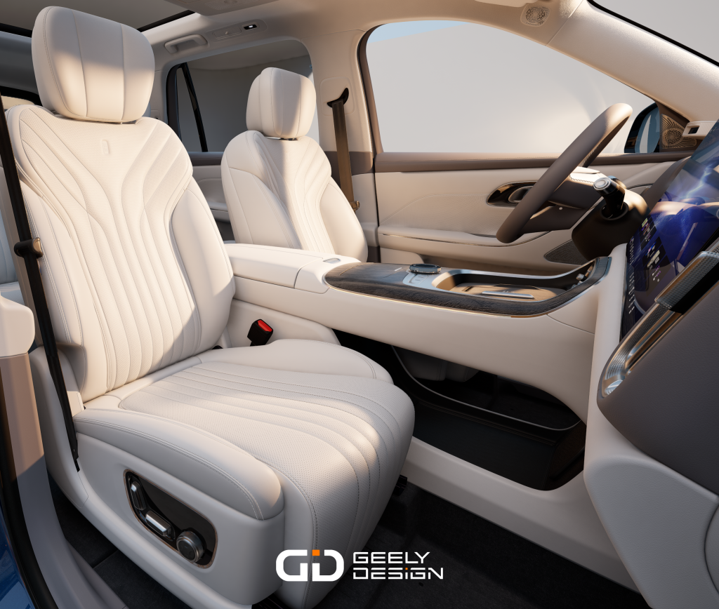 Interni  Geely Galaxy M9 | Elettronauti.it