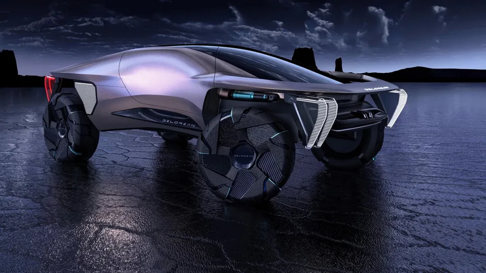 DeLorean Omega 2040 - la Concept pronta per Ritornare al Futuro