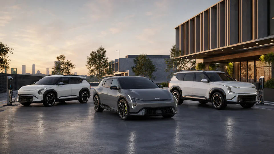 Le nuove Kia EV3 GT, EV4 GT ed EV5 GT con doppio motore elettrico e trazione integrale