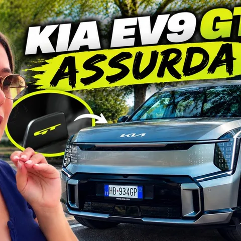 Copertina del video dedicato alla prova della Kia EV9 GT elettrica a sette posti