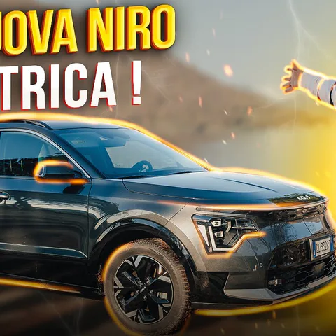 Copertina del video dedicato alla prova della Kia Niro EV, con approfondimento su autonomia, comfort e ricarica