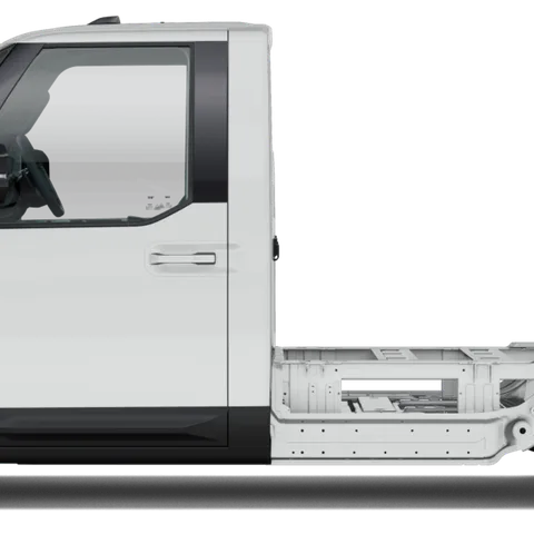 Kia PV5 Chassis Cab elettrico progettato per conversioni da lavoro, food truck e camper