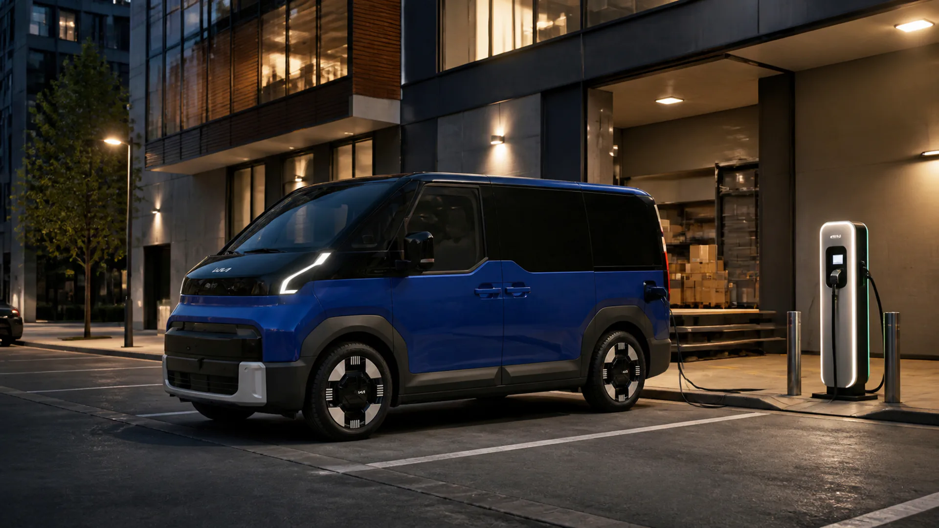 Il nuovo furgone elettrico Kia PV7 atteso al debutto all’IAA Transportation 2026