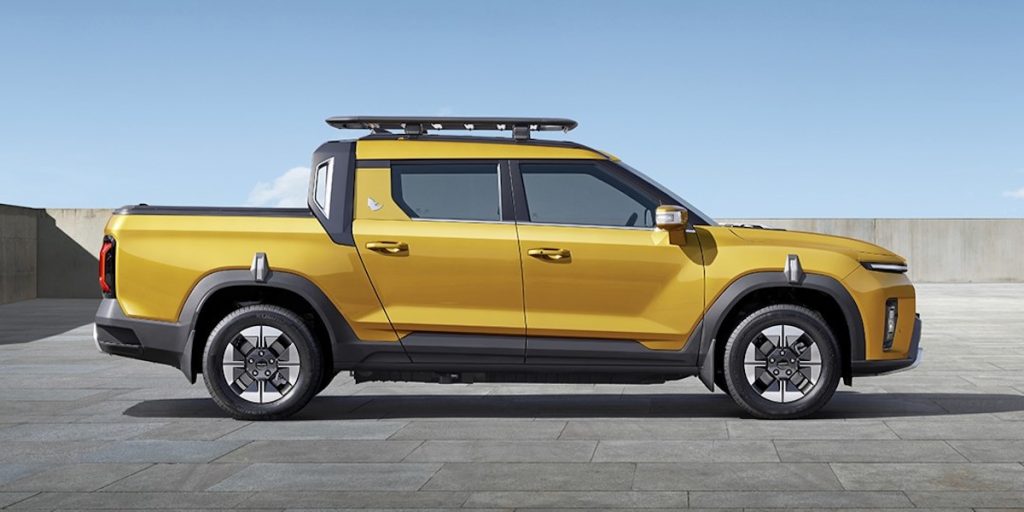In Corea il pick-up KGM Musso Ev - non è Hyundai o Kia ed è già molto richiesto. | Elettronauti.it