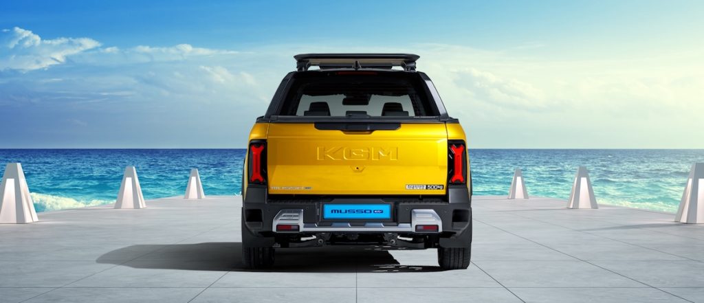 In Corea il pick-up KGM Musso Ev - non è Hyundai o Kia ed è già molto richiesto. | Elettronauti.it